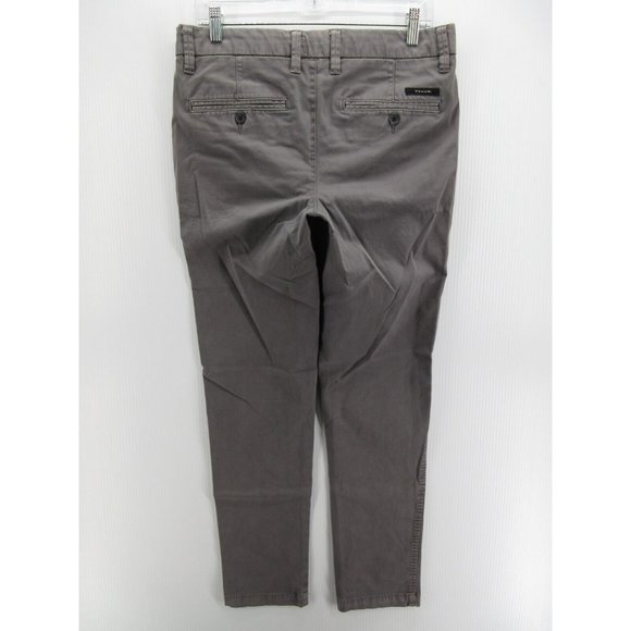 Tahari Pants 30 Chino Straight Khakis Preppy 32X30 Cotton Stretch - Picture 5 of 9